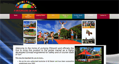 Desktop Screenshot of jumpingpillows.com.au